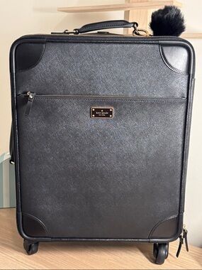 Kate Spade Black Carry-On Spinner Suitcase